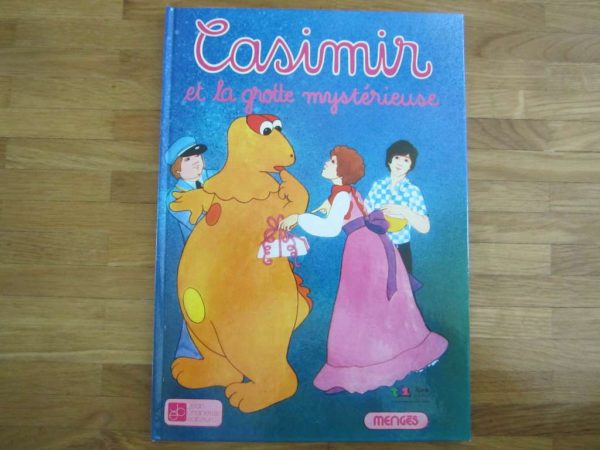 Livre vintage "Casimir et la grotte mystérieuse"