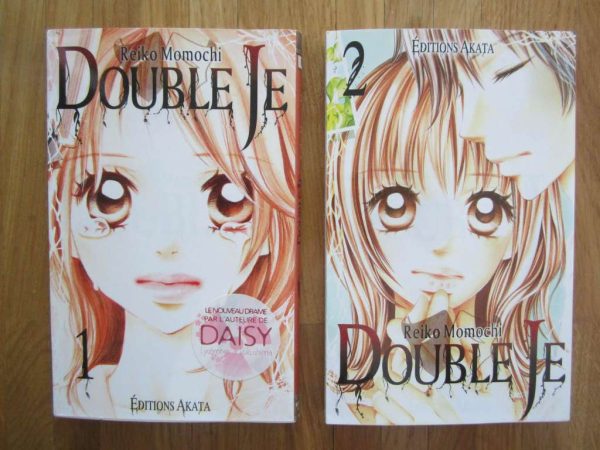Lot de 2 manga "Double Je" - Reiko Momochi - Editions Akata