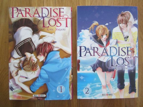 Lot de 2 manga "Paradise Lost" - Rina Yagami - Soleil manga