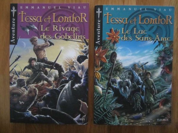 Lot de 2 livres "Tessa et Lomfor" :