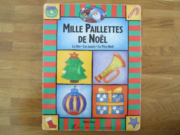 Livre "Mille paillettes de Noël" La fête, les jouets,