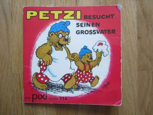 Ein Pixi buch 114 PETZI besucht seinen Grossvater