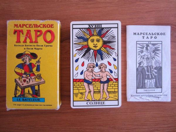 Jeu 78 cartes TAPO : selon photo