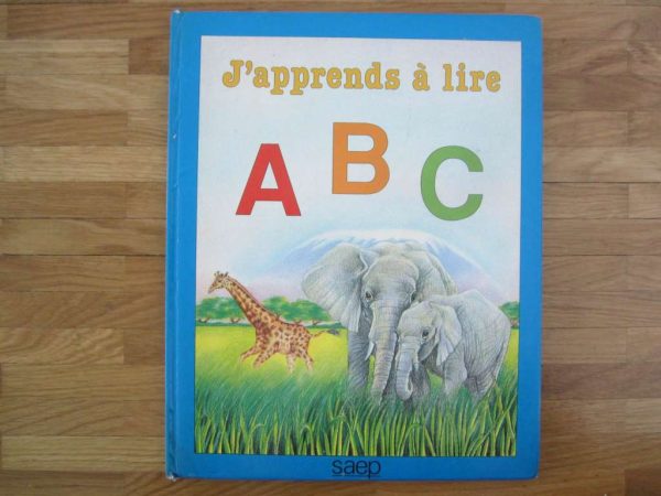 Livre d'occasion "J'apprends à lire ABC" (ancienne édition)
