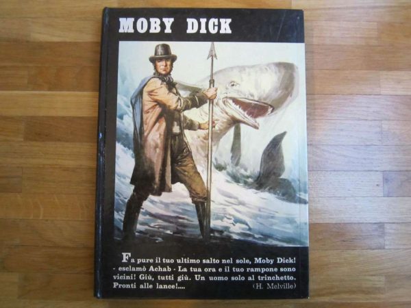 Livre en italien "Moby Dick" Girotondo - Varese (1966)