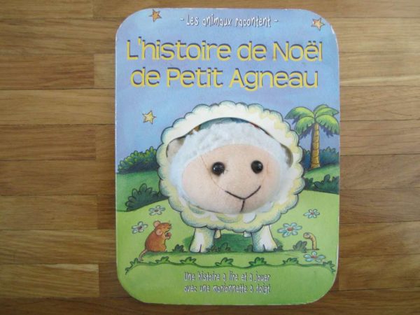 L'histoire de Noël de Petit Agneau, avec marionnette à doigt