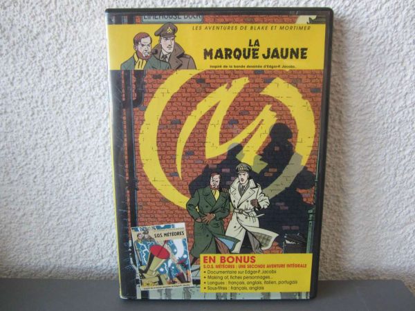 DVD Les aventures de Blake et Mortimer : La marque jaune