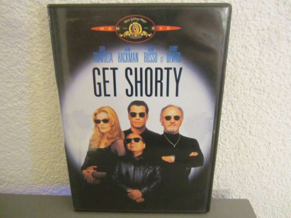 DVD "Get Shorty", John Travolta, Gene Hackman, Danny Devito