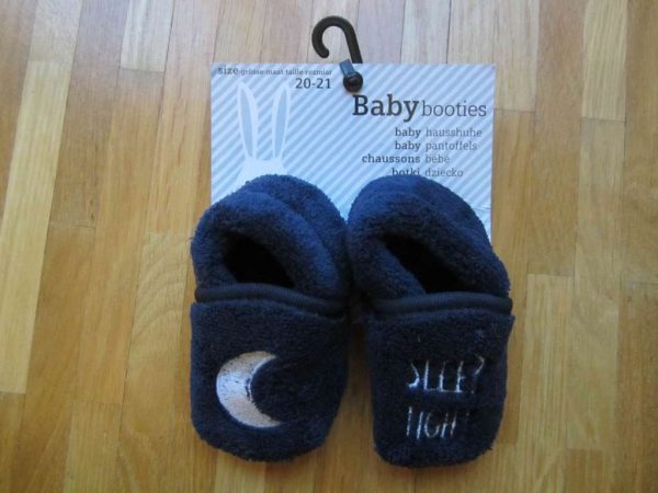 Chaussons bébé (taille 20-21) "Sleep Tight" NEUFS