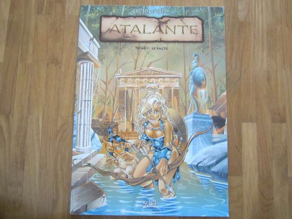 BD Atalante, Tome 1 : Le pacte - Crisse (en très bon état)