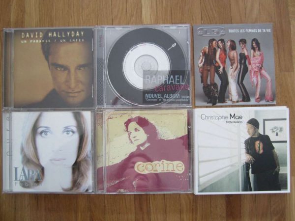 Divers CD (selon liste) :