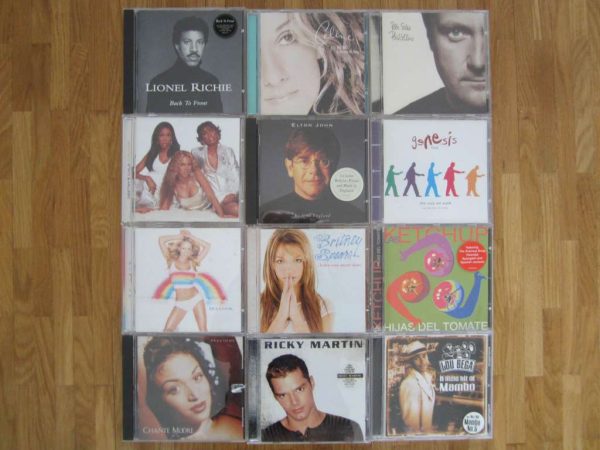 Divers CD selon liste, CHF 4 le CD