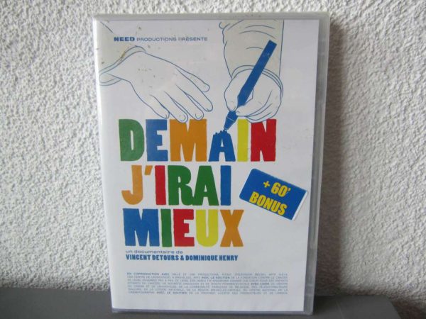DVD documentaire : Demain j'irai mieux - Detours, Henry (neuf, sous blister)