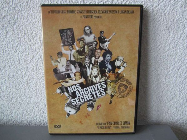 DVD "Nos archives secrètes", raconté par Jean-Charles Simon