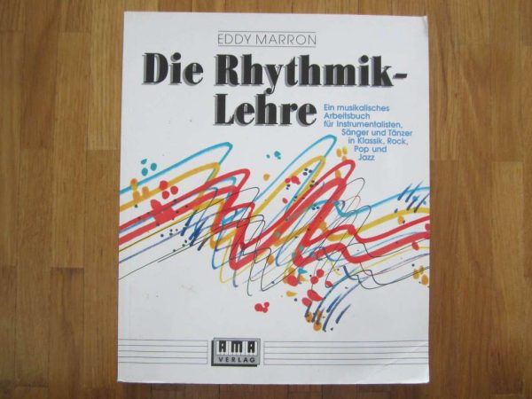 Livre en allemand "Die Rhythmik-Lehre", Eddy Marron
