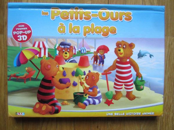 "Les Petits-Ours à la plage" Mon premier pop-up 3D