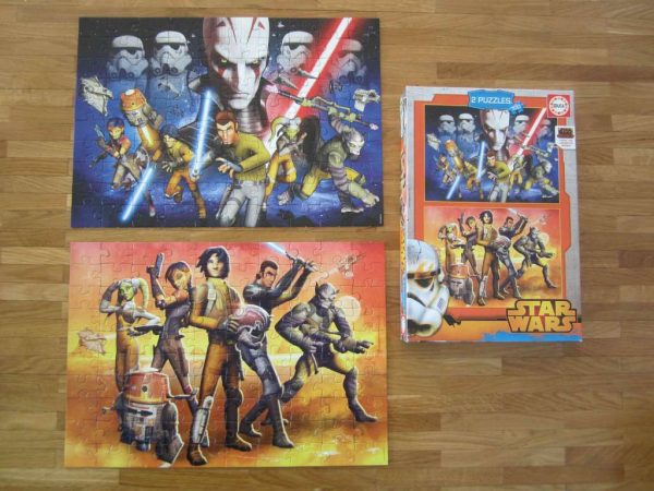 2 puzzles (100 pièces) Star Wars Rebels - EDUCA