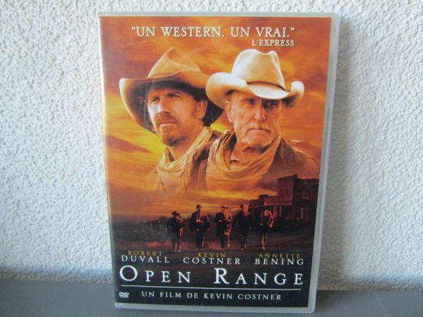 DVD "Open Range" Kevin Kostner, Robert Duvall, Annette Bening