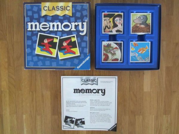 Memory classic Ravensburger (72 cartes)