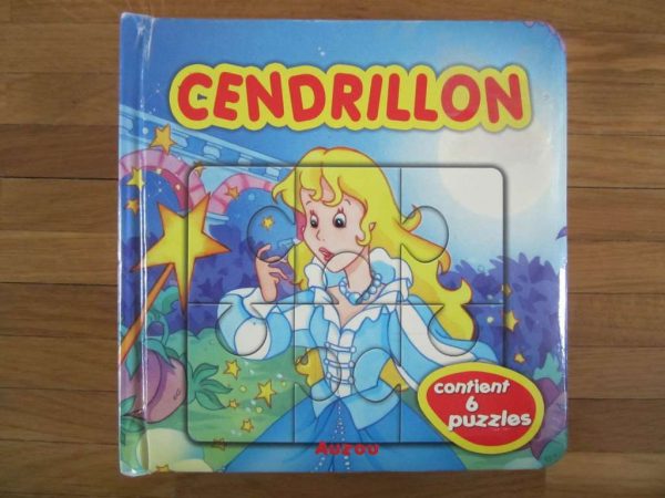 Livre-puzzles "Cendrillon" contient 6 puzzles - Auzou