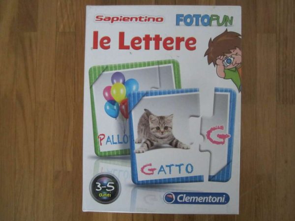 Jeu en italien "le Lettere" Clementoni (3-5 anni)