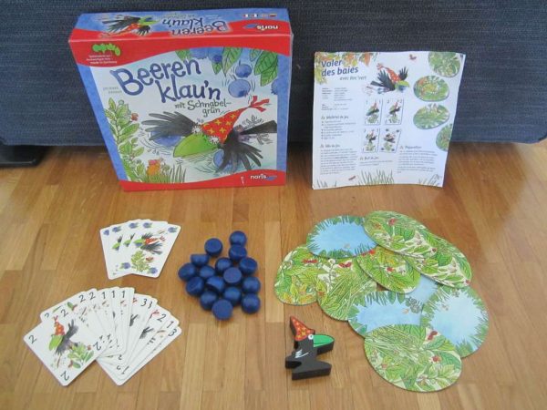Jeu "Voler des baies avec Bec'vert" noris (d'occasion)