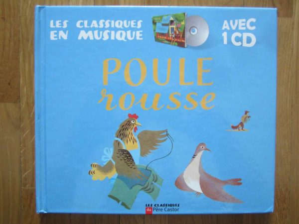 Livre (sans CD) "Poule rousse" Les classiques du Père Castor