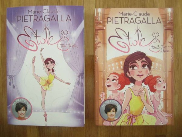 Lot de 2 livres de Maria-Claude Pietragalla (en bon état)