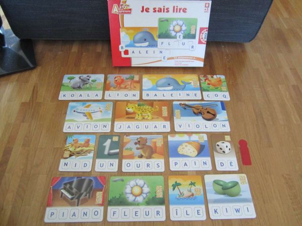 Jeu éducatif "Je sais lire" EDUCA (5 +) selon photos