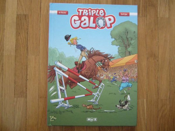 BD (mini-format : Les Mini'z) "Triple Galop" (en bon état)