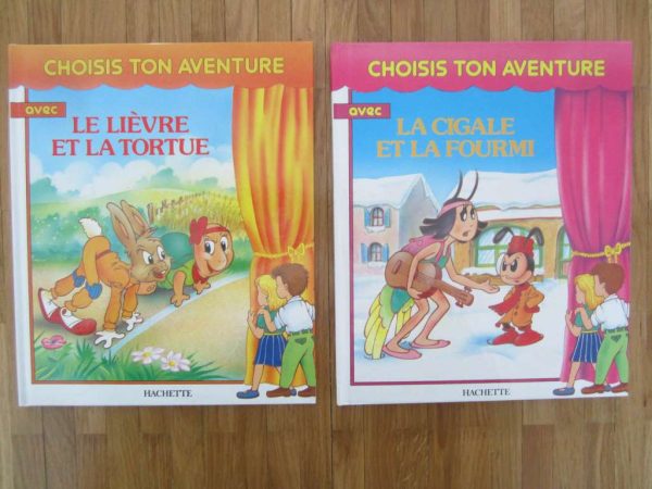 Livres "Choisis ton aventure avec" : CHF 15.-/pce