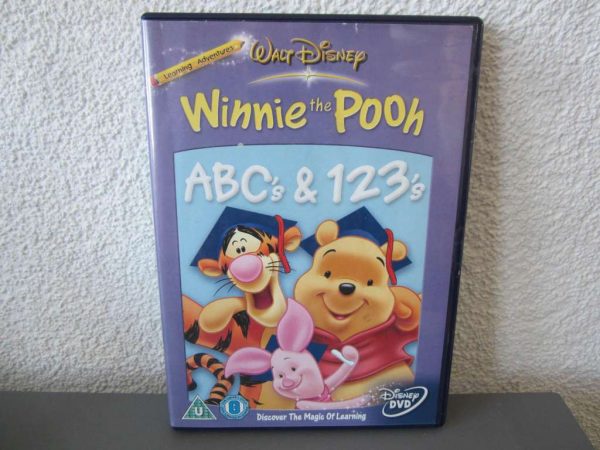 DVD en anglais Winnie the Pooh : ABC's & 123's