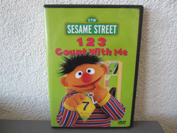 DVD en anglais "CTW Sesame Street : 1 2 3 Count With Me"