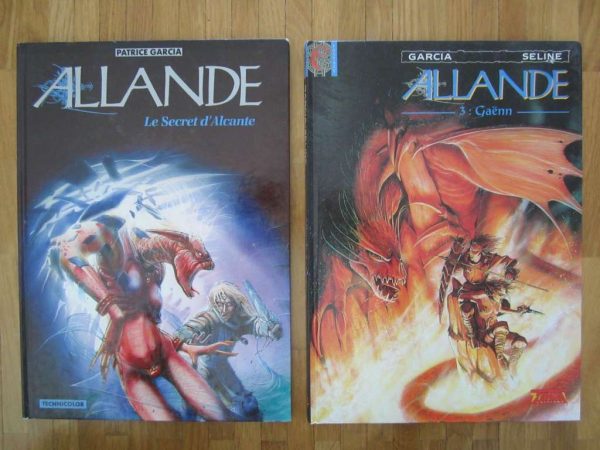2 BD Allande (d'occasion) : Fr. 8.-- la BD
