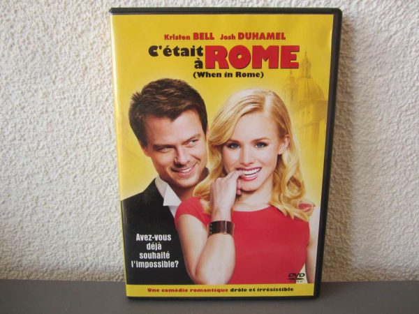 DVD "C'était à Rome" (When in Rome) - Bell, Duhamel