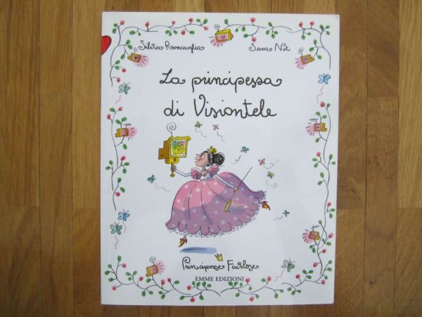 Livre en italien "La principessa di Visiontele", en bon état