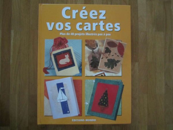 Livre "Créez vos cartes" Editions Mondo