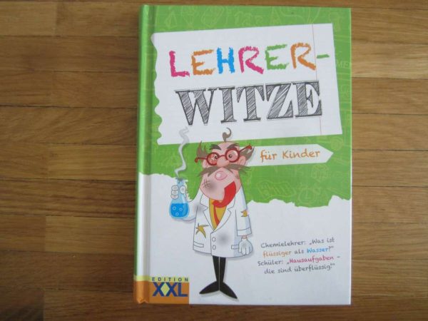 Livre en allemand "Lehrer-Witze für Kinder" Edition XXL