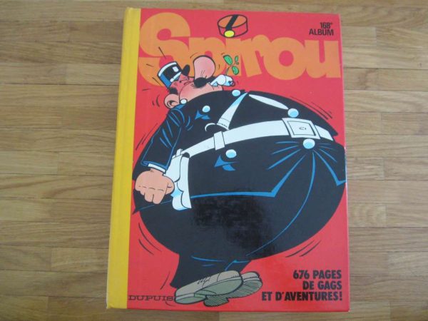 168e Album Spirou, 676 pages de gags et d'aventures ! (1983)