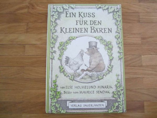 Livre en allemand "Ein Kuss für den kleinen Bären" (1981)