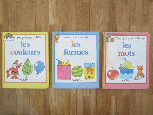 Lot de 3 livres cartonnés "Mon premier album" (d'occasion)