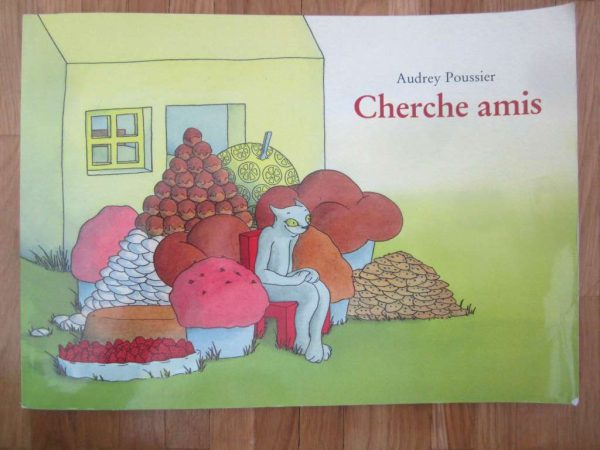 Cherche amis, L'école des loisirs - Audrey Poussier