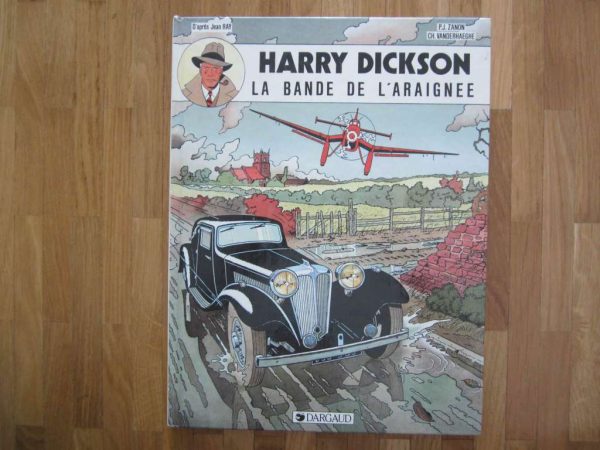 BD Harry Dickson : La bande de l'araignée (Edition 1986)