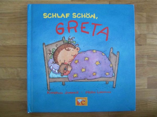 Livre en allemand "Schlaf schön Greta" Katerina Janouch