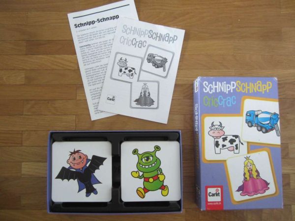 Jeu "Schnipp Schnapp Cric Crac" Carlit (avec règles du jeu)