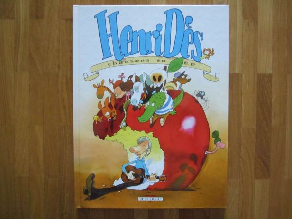 BD Henri Dès Chansons en B.D. (en parfait état)
