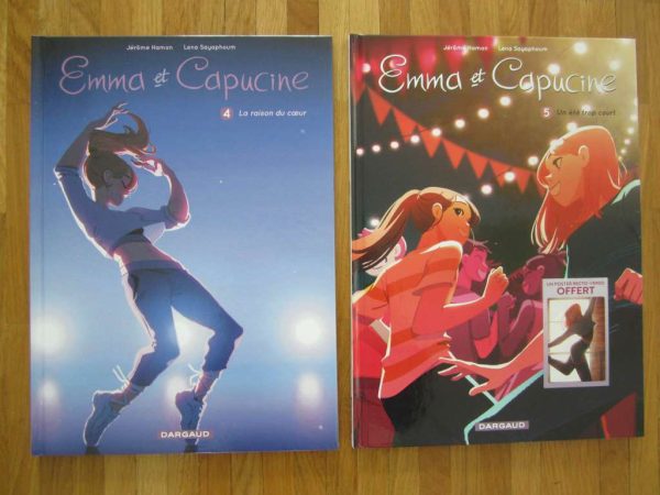 Lot de 2 BD "Emma et Capucine" (état neuf)