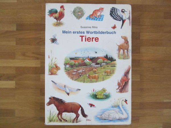 Mein erstes Wortbilderbuch Tiere - Susanne Riha