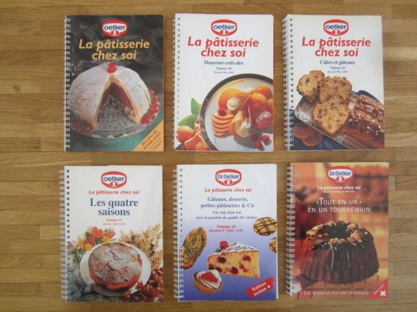 Livres Oetker : La pâtisserie chez soi : CHF 5.- le livre