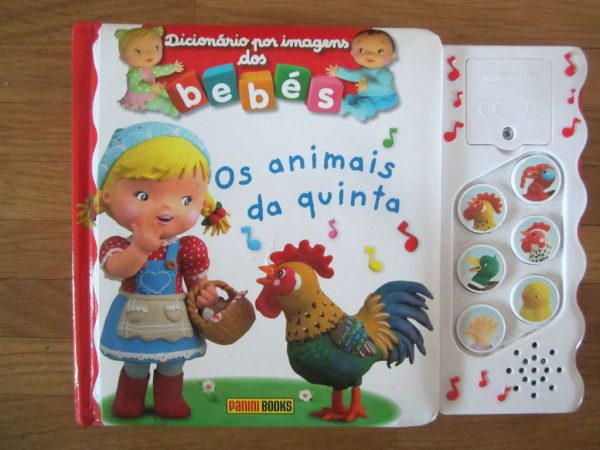 Dicionario por imagens dos bebés : Os animais da quinta